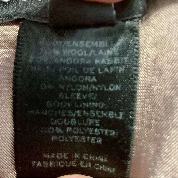 Marc by Marc Jacobs wool angora blend coat in Bamboo Tan size M - Picture 4 of 5